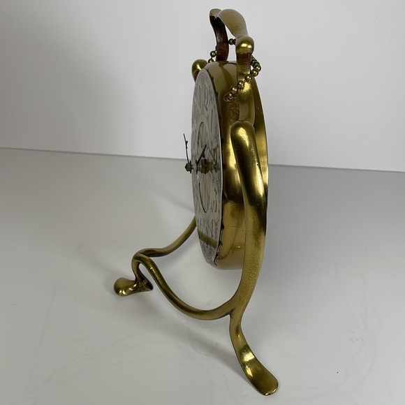 Vintage Brass Clock Hanging Base - Picture 3 of 11